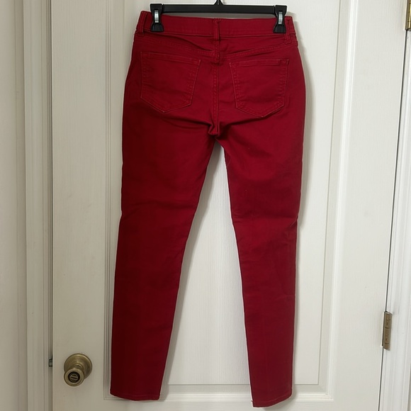 Old Navy Rock Star Red Jeans Sz 4 - Picture 13 of 14